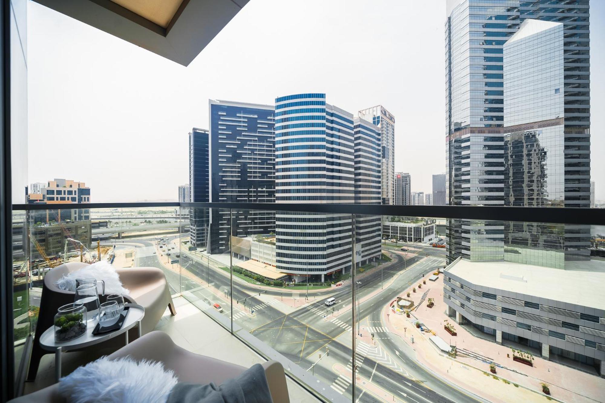 Apartament Vogue Downtown - Bellevue Towers Dubaj Pokój zdjęcie